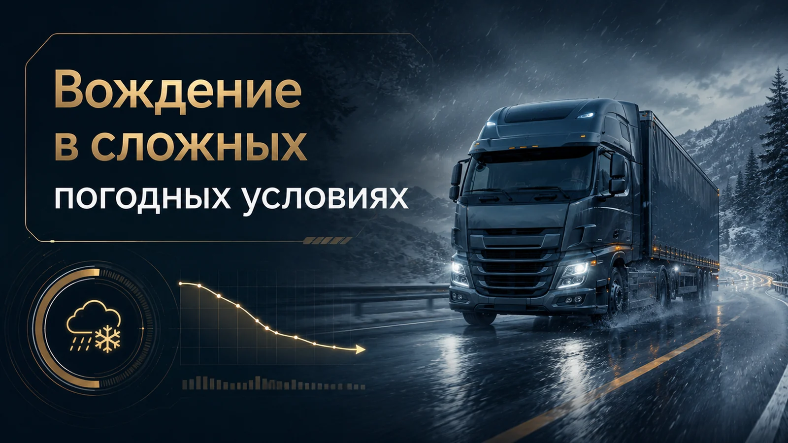 Курс: Вождение в сложных погодных условиях